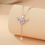 Collier ange cœur amour | Or