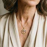 Collier arbre de vie à brillants | Or