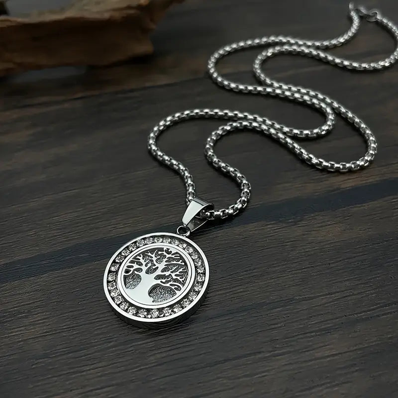 Collier arbre de vie en luxueux à brillants | Or