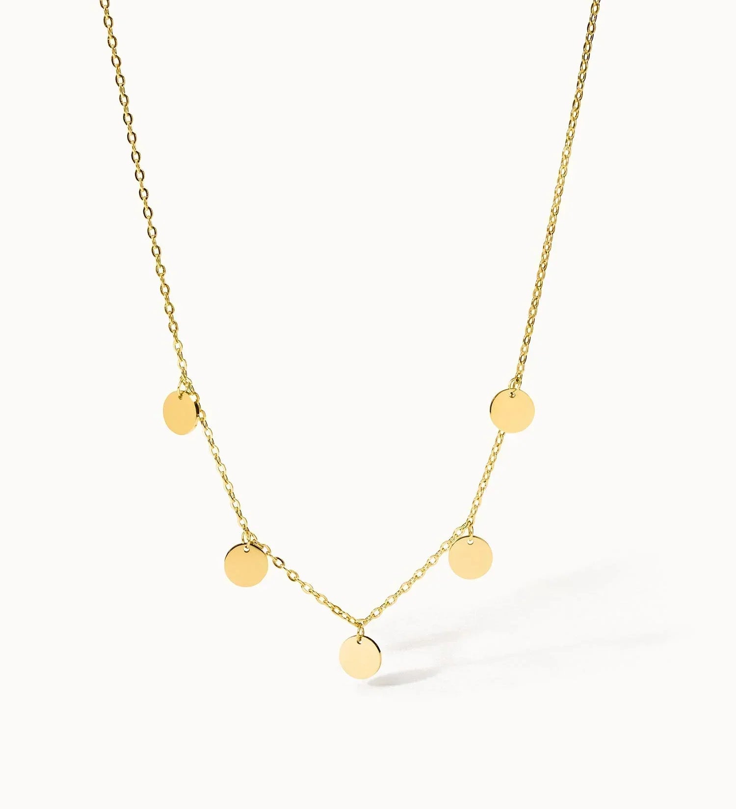 Collier Bouddha coloré | Or blanc
