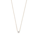 Collier Cléa en pierre | Or blanc