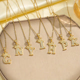 Collier couronne initiale | Or