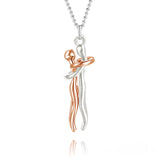 Collier étreinte éternelle | Or