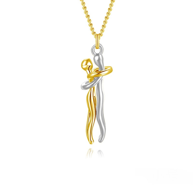 Collier étreinte éternelle | Or