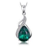 Collier Leonias avec pierre d'émeraude | Or