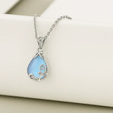 Collier Soraia avec pierre de lune | Or