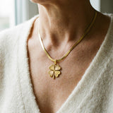 Collier trèfle | Or