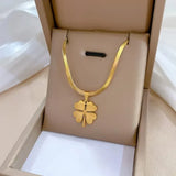 Collier trèfle | Or