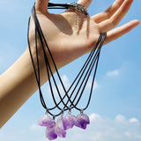 Collier Xana améthyste | Or