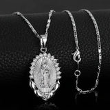 Collier avec médaille de la Vierge Marie | Or