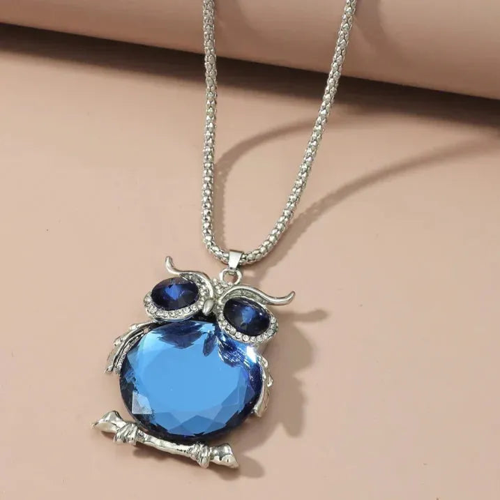 Collier avec papillon en pierre de lune | Or