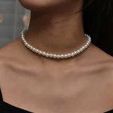 Collier classique avec des marguerites | Or