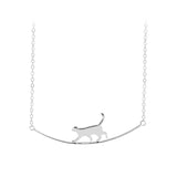 Collier de grimpe pour chat | Or blanc