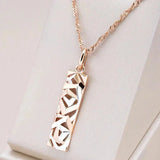 Collier élégant et or | Or blanc