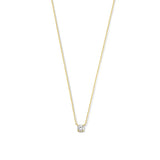Collier en pierre moissanite Cléa | Or