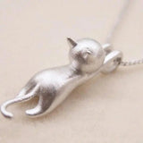 Collier 925 amusant | Or blanc