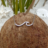 Collier de la mer | Or blanc