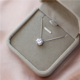 Collier à brillants | Or blanc