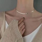Collier | Or blanc