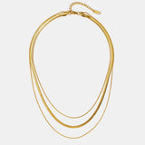 Collier à plusieurs couches | Or