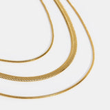 Collier à plusieurs couches | Or