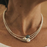Collier en perles naturelles | Or