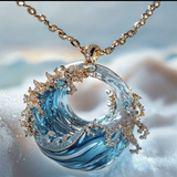 Collier exotique « Nid de l'océan » | Or