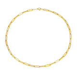 Collier pour femmes avec chaîne en acier | Or