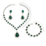Ensemble complet de trois bijoux pour mariées | Or