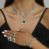 Ensemble complet de trois bijoux pour mariées | Or