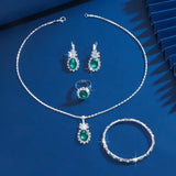 Ensemble de bijoux Seloria Grévalle | Or blanc
