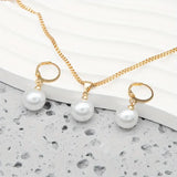 Ensemble de bijoux en perles | Or