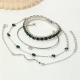 Ensemble de bracelets Sorina Fontenay | Or blanc