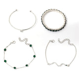 Ensemble de bracelets Sorina Fontenay | Or blanc