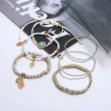 Set de bracelets hamsa | Or