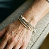 Set de bracelets rétro | Or
